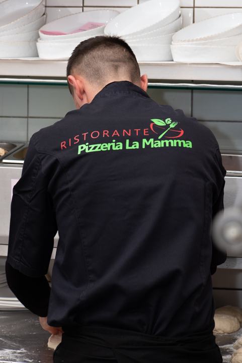 La pâte, façonnée à la main