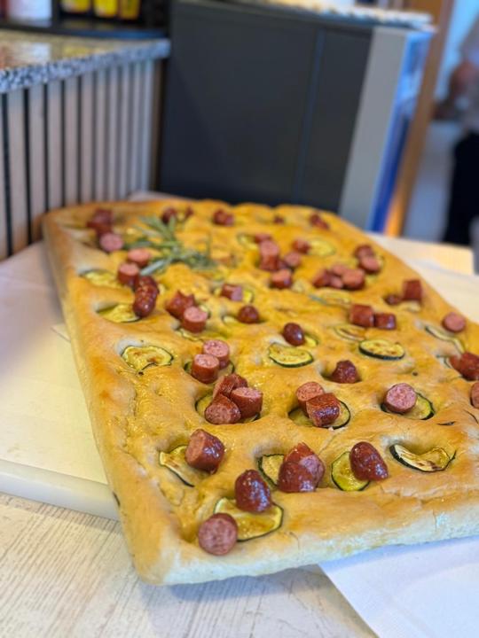 Focaccia maison, au four