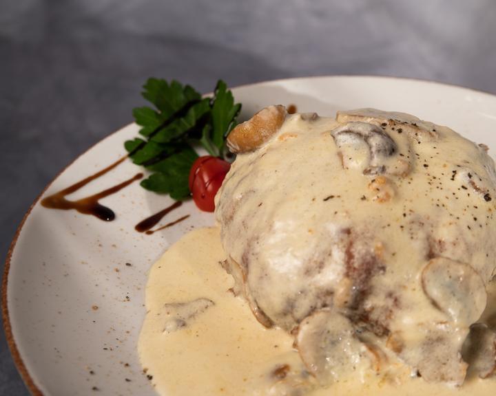 Sauce crème et champignons, généreuse