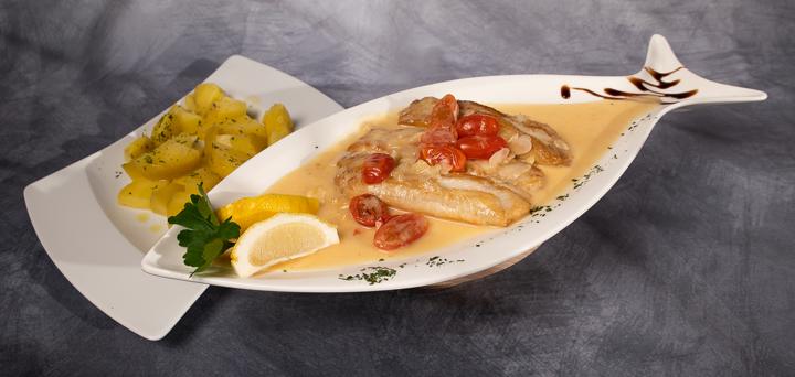 Seezungenfilet alle Mandorle