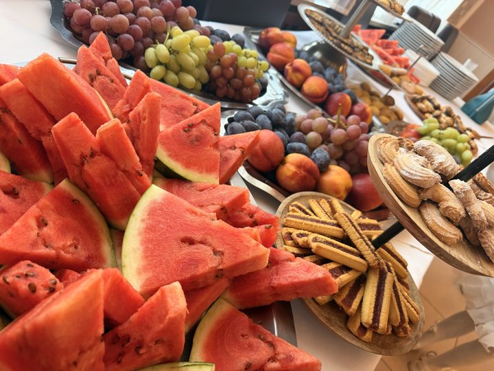 Le buffet de fruits